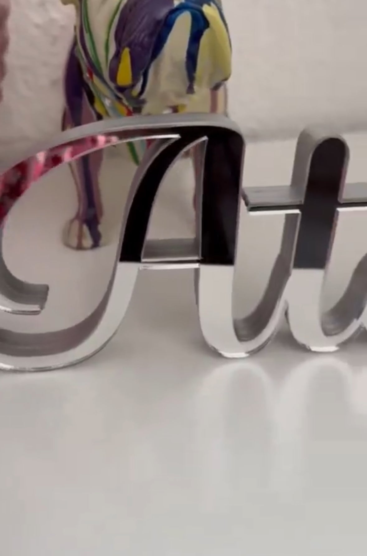 Nombre decorativo en 3D