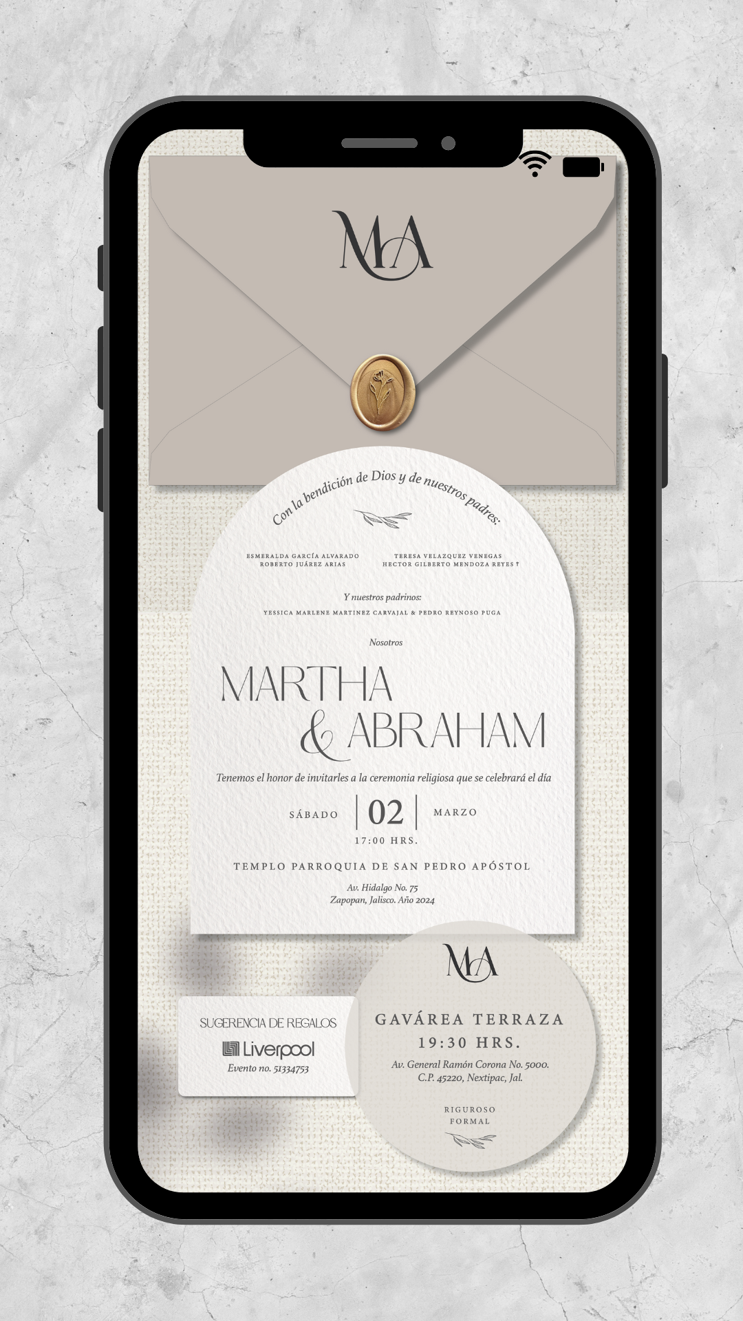 Invitación digital básica