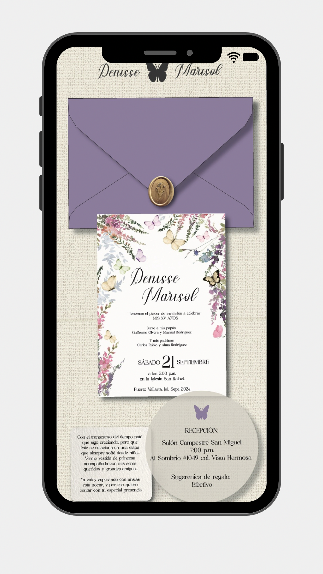 Invitación digital básica