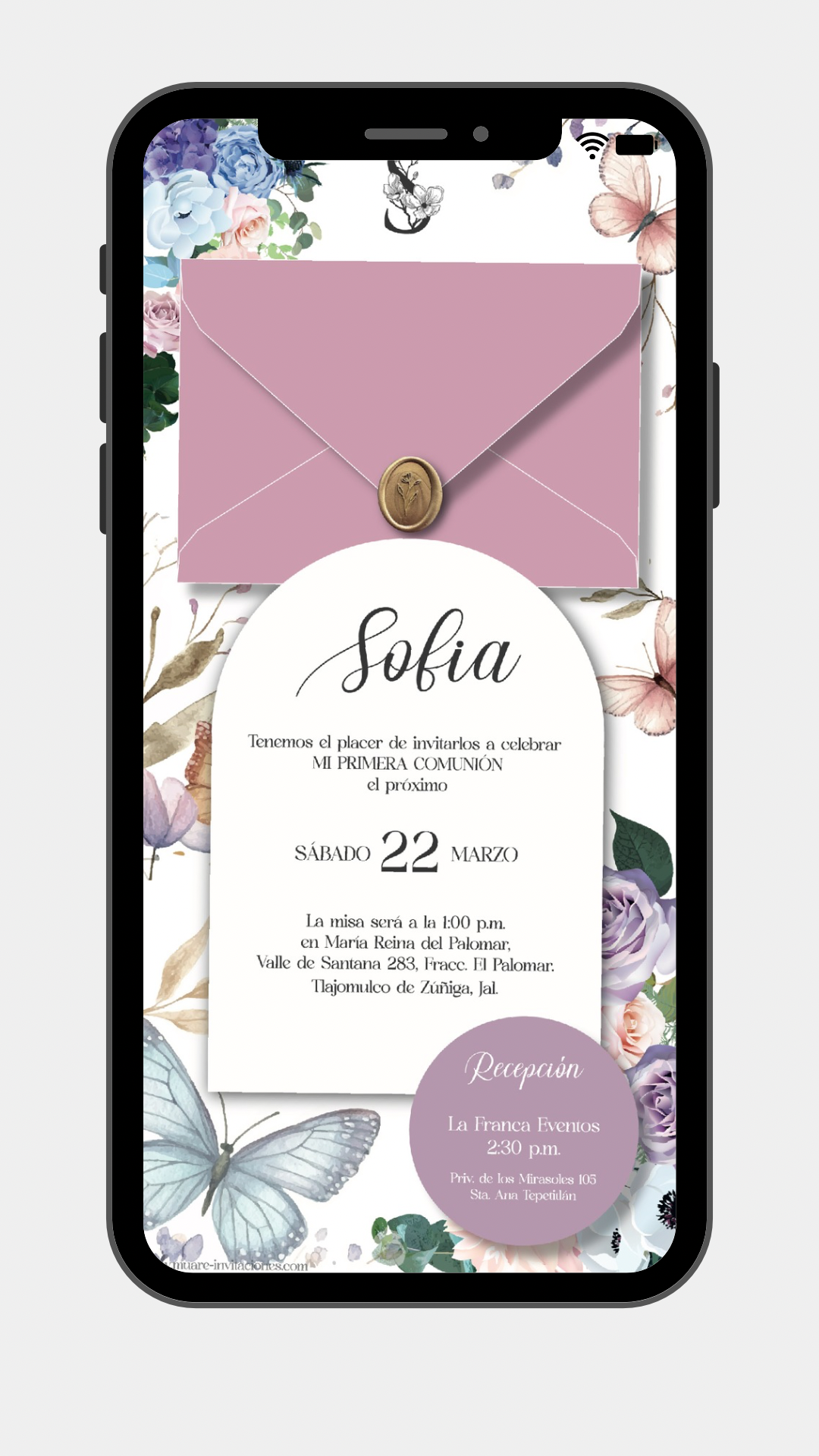 Invitación digital básica